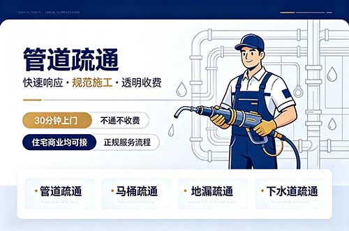 禹城管道疏通