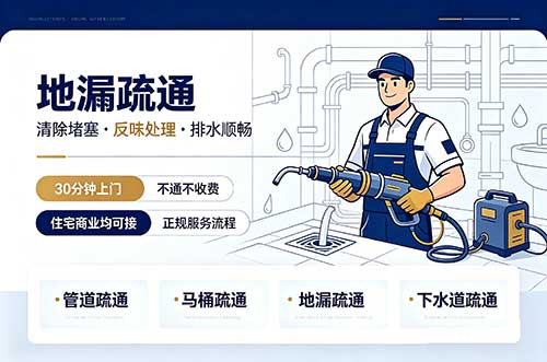禹城地漏疏通
