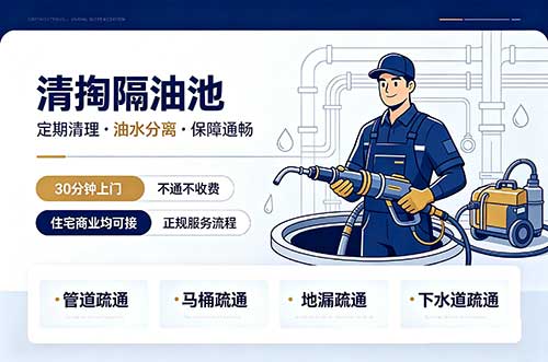 禹城清掏隔油池